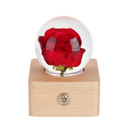 Vörös rózsa LED viráglámpa