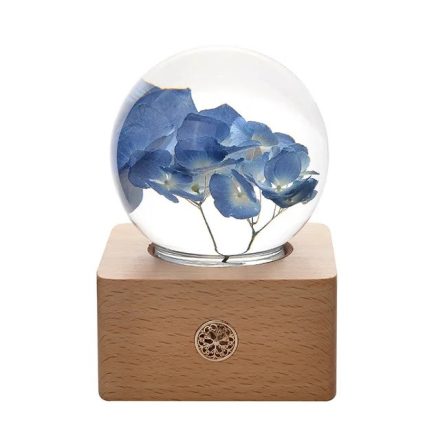Kék hortenzia LED viráglámpa